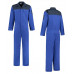 OVERALL KATOEN ZWART/GRIJS -48