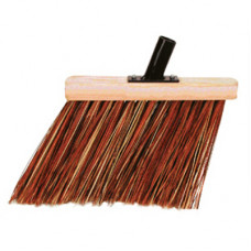 GOOTBEZEM 28CM, BAHIA/STALKS MET STEELHOUDER, FSC 100%