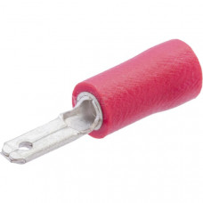 VLAKSTEKKER 6,3X0,8 ROOD