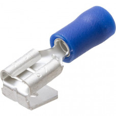VLAKVERDEELSTEKKER 6,4X0,8 BLAUW