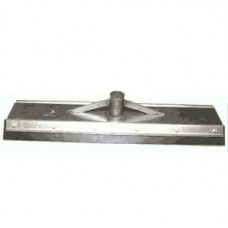 MESTSCHUIF -RVS- 55CM -MET CANVASGUMMI