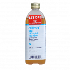 ADDIMAG PLUS GLUCAMAGNESIUM REG NL VRIJ 500 ML