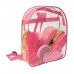 POETSRUGZAK MET INHOUD, ROZE