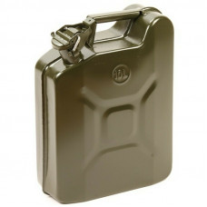 JERRYCAN METAAL GROEN, 10 LITER