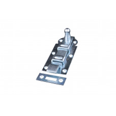 ROLSCHUIF M/BOCHT 120MM GEGALVANISEERD