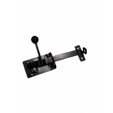 TUINHEKSLUITING 100X60MM ZWART
