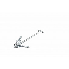 WINDHAAK L= 140MM GEGALVANISEERD + LOS OOG