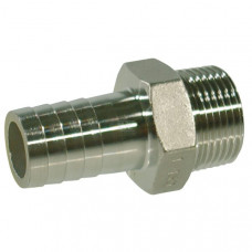 SLANGKOPELING RVS 19MM X BU 1"