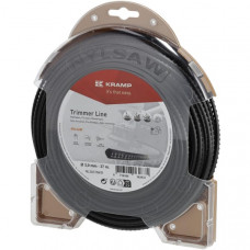 NYLSAW DRAAD Ø3 MM 37 M GETAND ZWART KRAMP