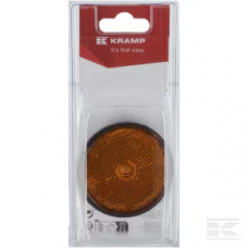 REFLECTOR ROND ORANJE 60MM (2X) REFLECTOR ROND ORANJE 60MM (2X)