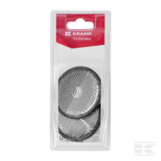 REFLECTOR ROND WIT 60 MM (2X) REFLECTOR ROND WIT 60 MM (2X)