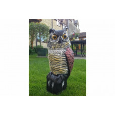 KUNSTSTOF UIL MET DRAAIENDE KOP 40CM