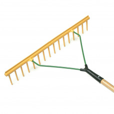 POLYHARK MET EGALISEERKANT 64CM, MET STEEL 160CM