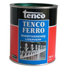 750 ML TF ROESTWERENDE IJZERVERF 408 D GROEN