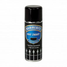 ALAB. HAMMERITE MAT ZWART SPUITBUS 400 ML