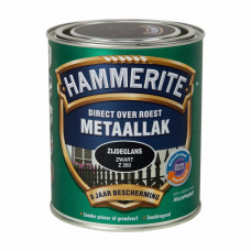 ALAB. HAMMERITE ZIJDEGL.750 ML ZWART