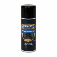 ALAB. HITTEBESTENDIG LAK 400ML SPUITBUS MAT ZWART