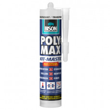 BISON POLYMAX KIT 280 ML KOKER TRANSPARANT