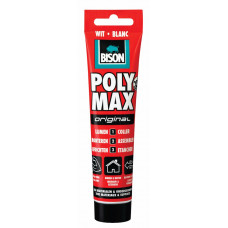 BISON POLYMAX WIT 165 ML. 6300466 ORIGINAL