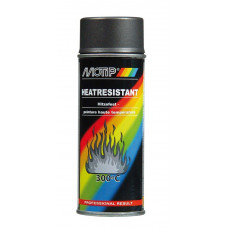 MOTIP HITTEBESTENDIGE LAK MAT 800°C 400ML DONKER ANTRACIET