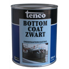 TENCO BOTTOMCOAT 1 LTR ZWART