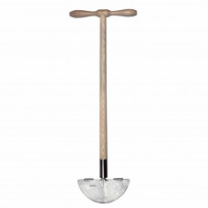 GRASKANTSTEKER MET STEPS 80 CM. STEEL