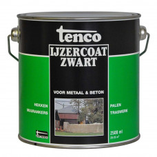 TENCO IJZERCOAT ZWART 2,5 LTR TEERVRIJ