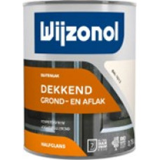 WIJZONOL GROND- EN AFLAK IN EEN 9235 ROOMWIT 0,75 LITER