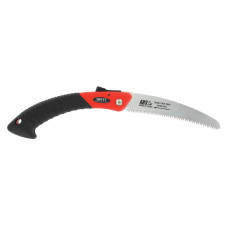 INKLAPBARE SNOEIZAAG 170 MM, GEBOGEN, ZWART/ROOD