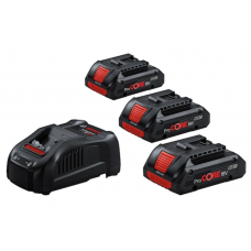 STARTERSET 3X PC18V 4AH + GAL 1880CV