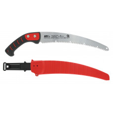 SNOEIZAAG 320 MM + HOLSTER, ZWART/ROOD