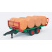 BALENTRANSPORTER MET 8 RONDE HOOIBALEN 1:16