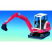 SCHAEFF HR 16 MINI EXCAVATOR 1:16