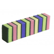 SCHUURSPONS GEKLEURD á 10 STUKS -MM-