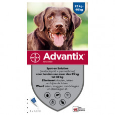 ADVANTIX SPOT ON 400 4 ML 25-40 KG