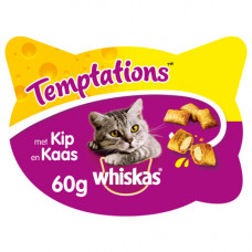 WHISKAS TEMPTATIONS KIP KAAS 60 G KIP KAAS