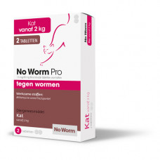 NO WORM PRO KAT 2 TAB VANAF 2 KG