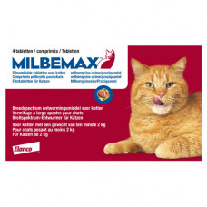 MILBEMAX MILBEMAX KAT 2-12KG 4 TAB RUND