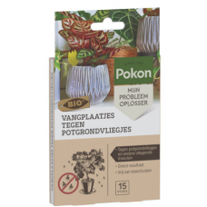 POKON BIO VANGPLAATJES TEGEN POTGRONDVLIEGJES 15ST