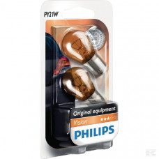 GLOEILAMP PEER PY21W 12V 21W BAU15S AMBER PHILIPS