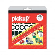 LETTERBOEK HELVETICA ZWART 20 MM 261 LETTERS EN LEESTEKENS