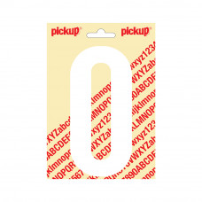 PLAKCIJFER NOBEL 150MM WIT 0