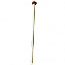 VLAGGENSTOK 200CM MET ORANJE KNOP