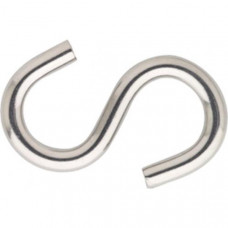S-HAAK, VERZINKT, 4MM (PER 4 STUKS GELABELD)