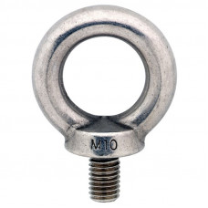 OOGBOUT -RVS-, 10MM, BUITENDRAAD (PER STUK GELABELD)