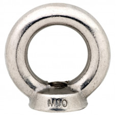 OOGMOER -RVS-, 12MM, BINNENDRAAD (PER STUK GELABELD)