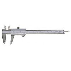 SCHUIFMAAT "TOP" RVS 150X40MM MET VAST- ZETSCHROEF IN ETUI