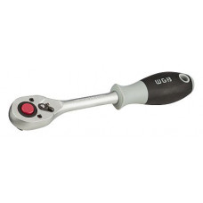 3/8" RATEL OMSTELBAAR MET ONTLASTKNOP