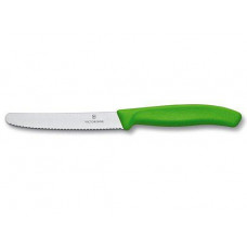 TOMATEN/TAFELMES,VICTORINOX,SWISSCLASSIC,RVS/GROEN PP,KARTEL