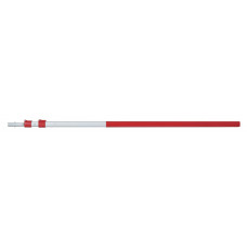 TELESCOOPSTEEL 1840 - 4560 MM, ROOD/GRIJS